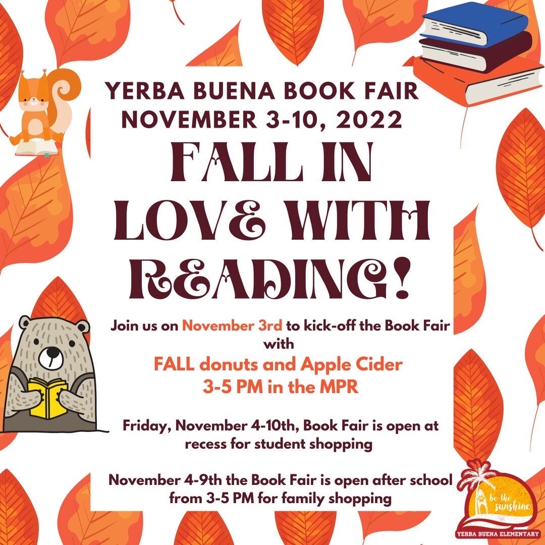 YB book fair flyer